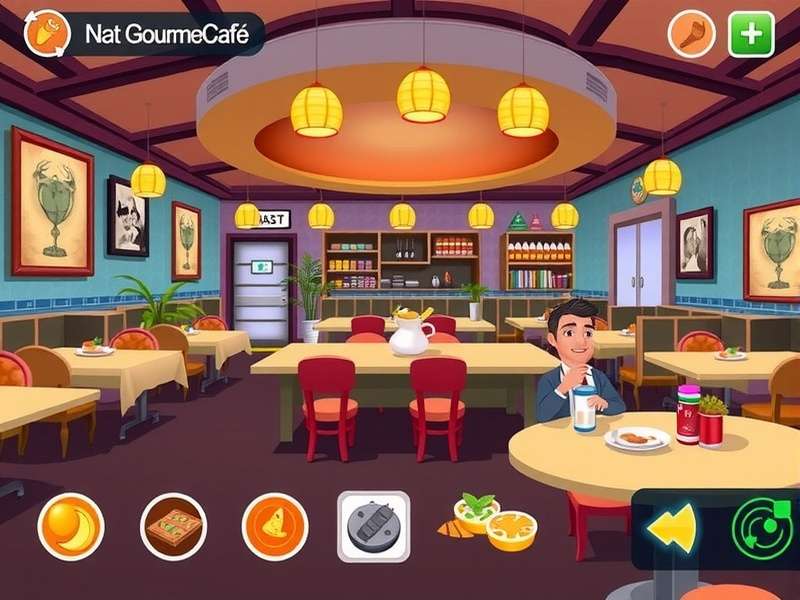 Gujarati Gourmet Cafe gameplay screenshot